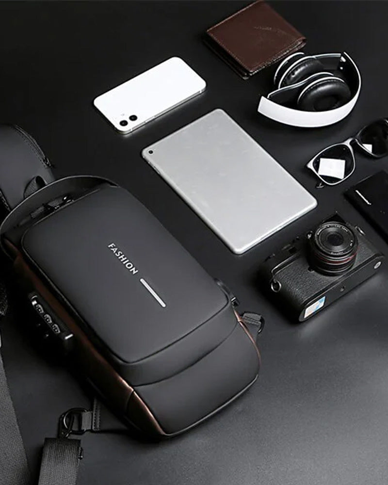 Hasło do torby piersiowej zabezpieczającej przed kradzieżą