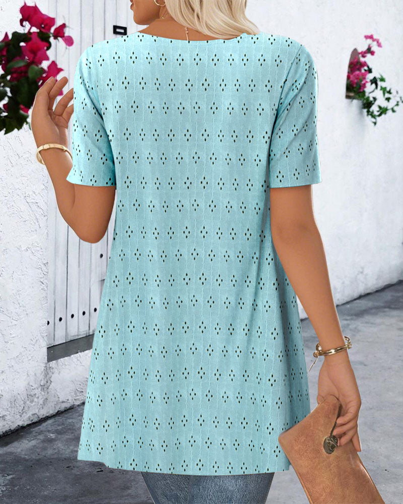 Bluzka dwuczęściowa z nadrukiem