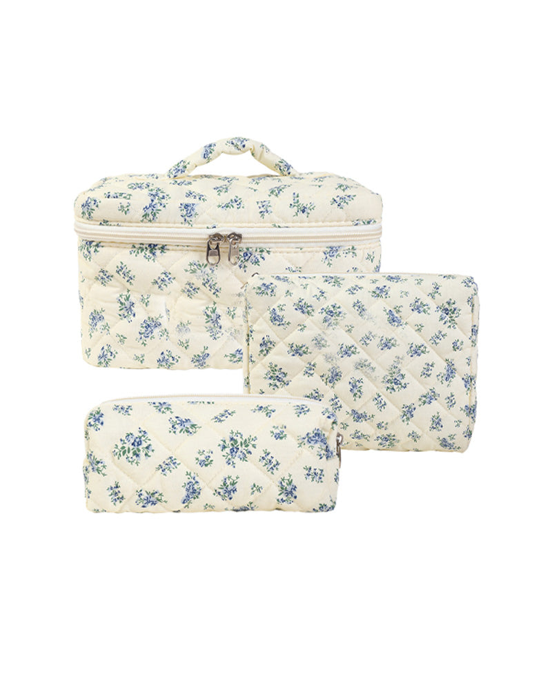 Tredelt cosmetic veskesett
