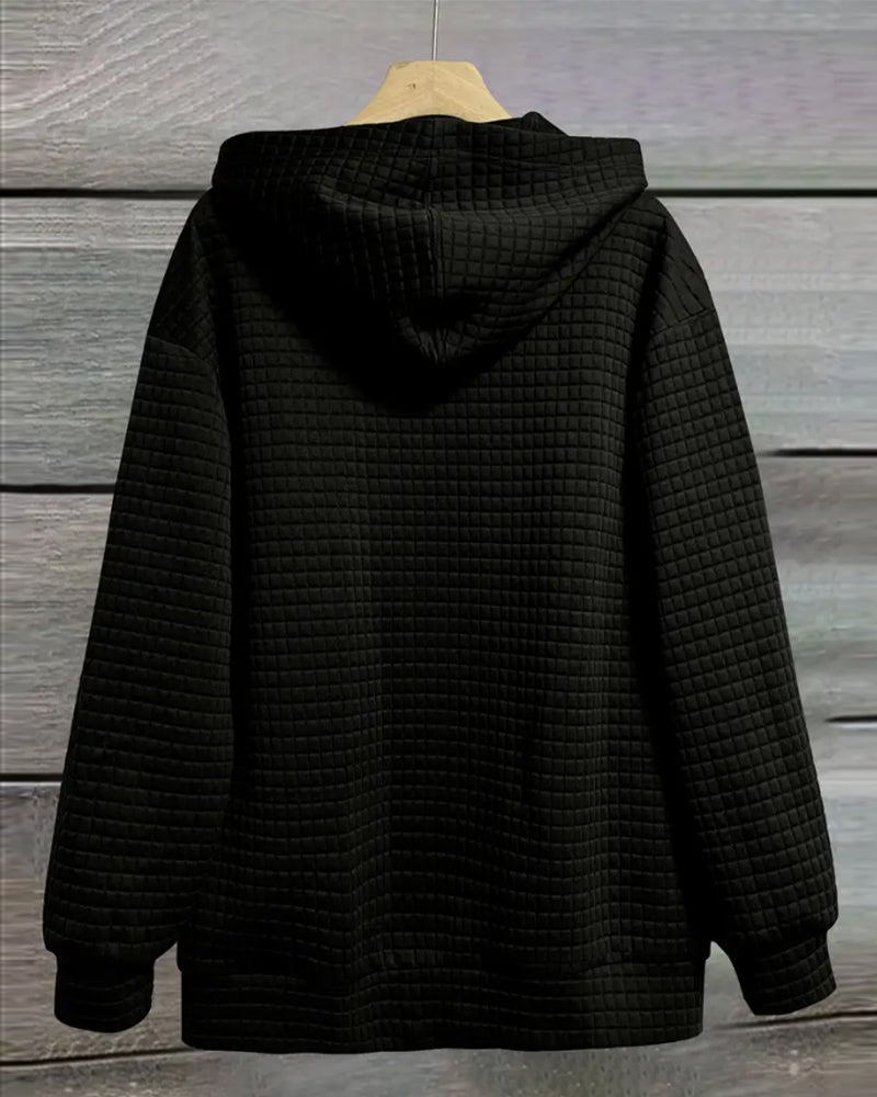 Bluza z kapturem na zamek