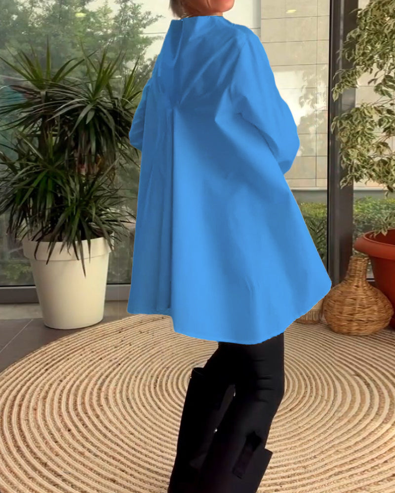 Jednokolorowe bluzki i odzież dojazdowa