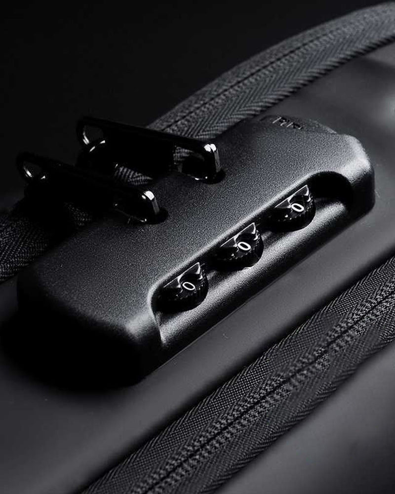 Hasło do torby piersiowej zabezpieczającej przed kradzieżą