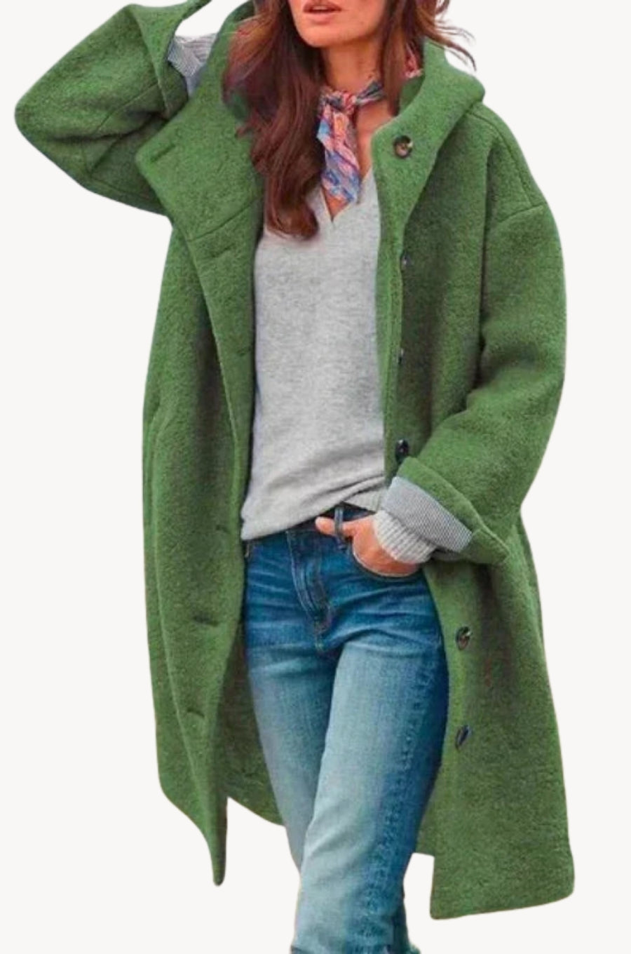 Karlien | Ciepły zimowy płaszcz o eleganckim kroju