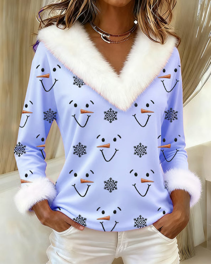 Najmodniejszy kołnierz z futra z nadrukiem