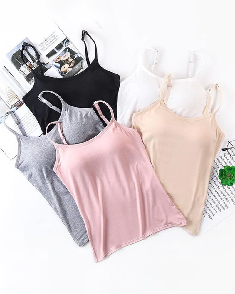 Koszulka z wbudowanym biustonoszem