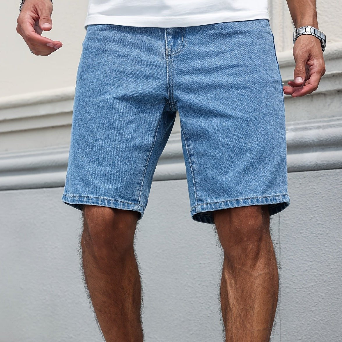 Szorty jeansowe Alvento