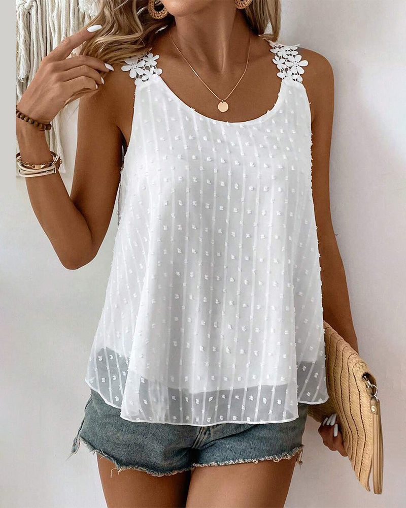 Kamizelka w jednolitym kolorze z paskiem na ramię