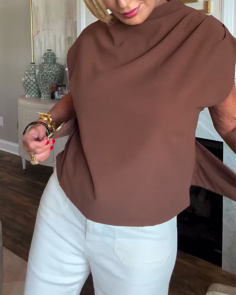 Dopasowana prosta bluzka