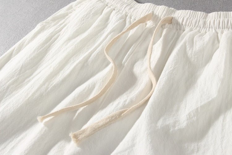 Zanira - lniany komplet letni