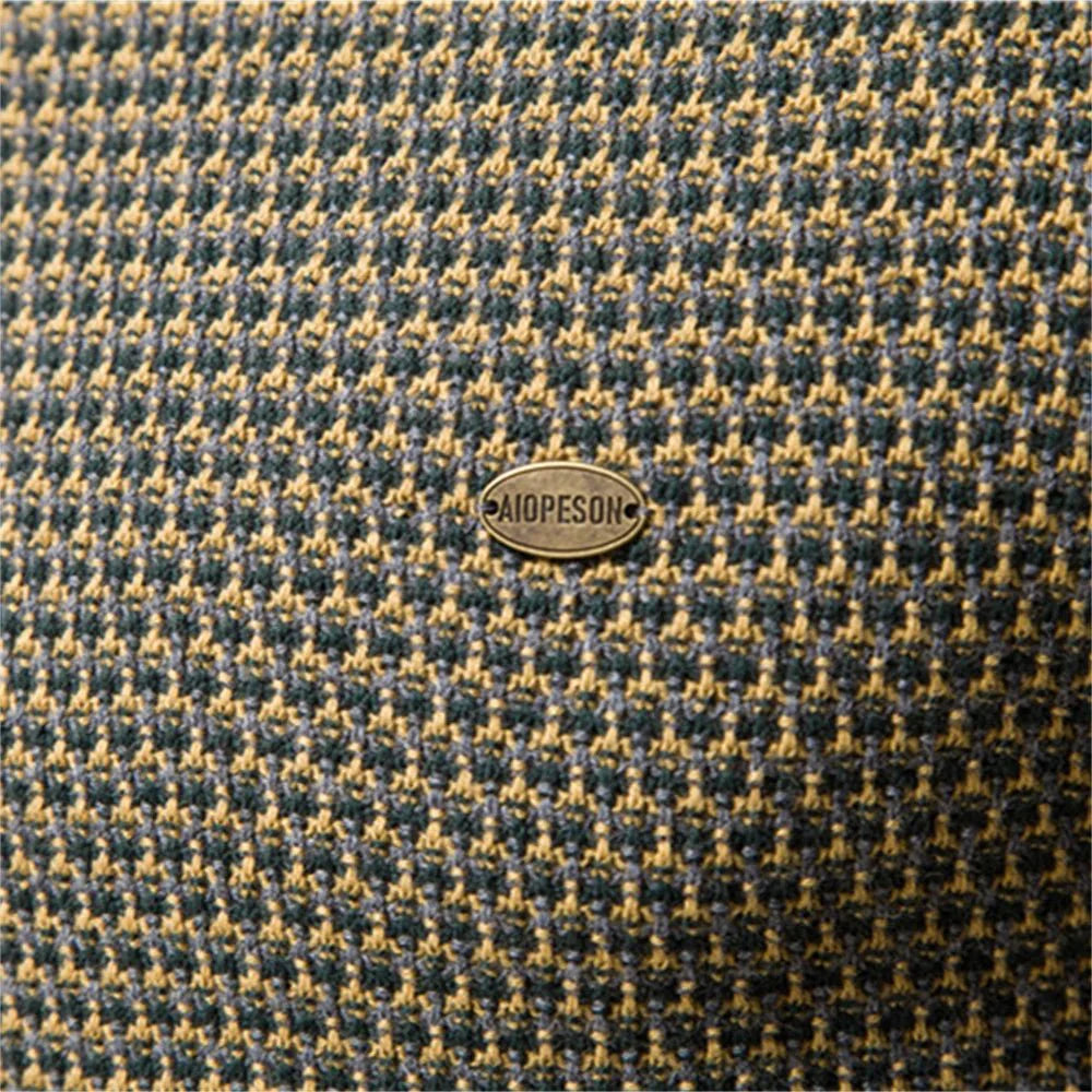 Julius | Męski sweter w romby