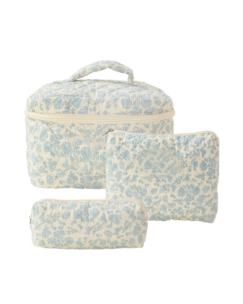 Tredelt cosmetic veskesett