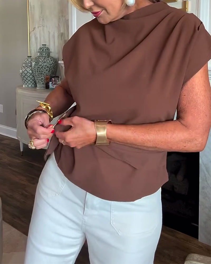 Dopasowana prosta bluzka