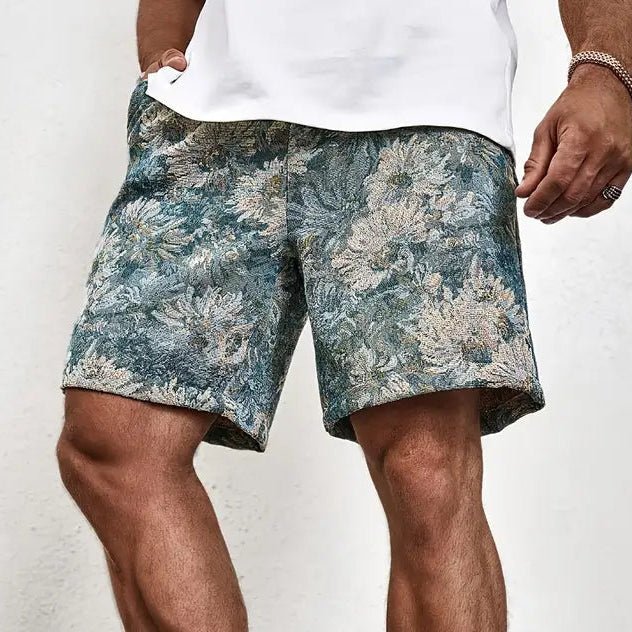 Krótkie spodnie Giovanni z kwiatowym nadrukiem