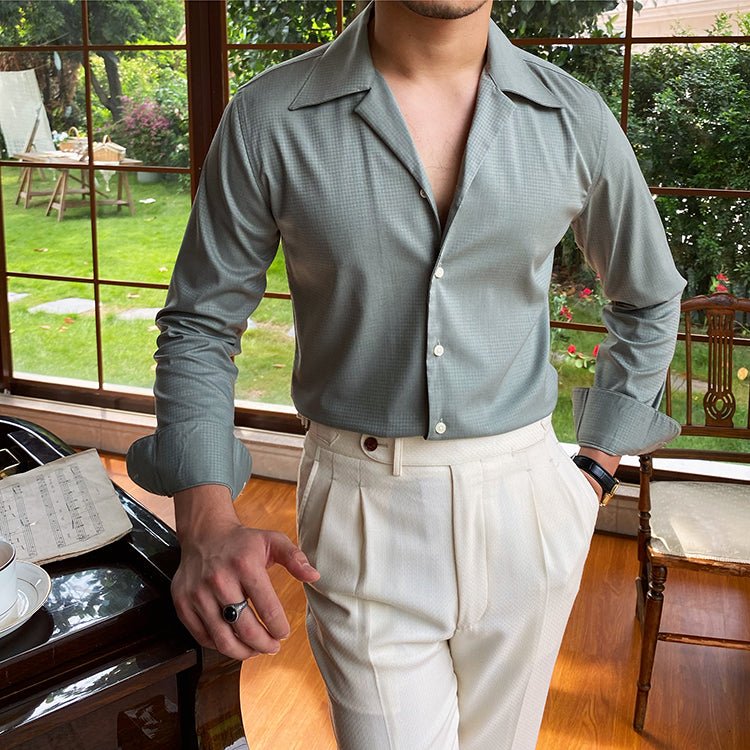 Koszula zapinana na guziki Raffael